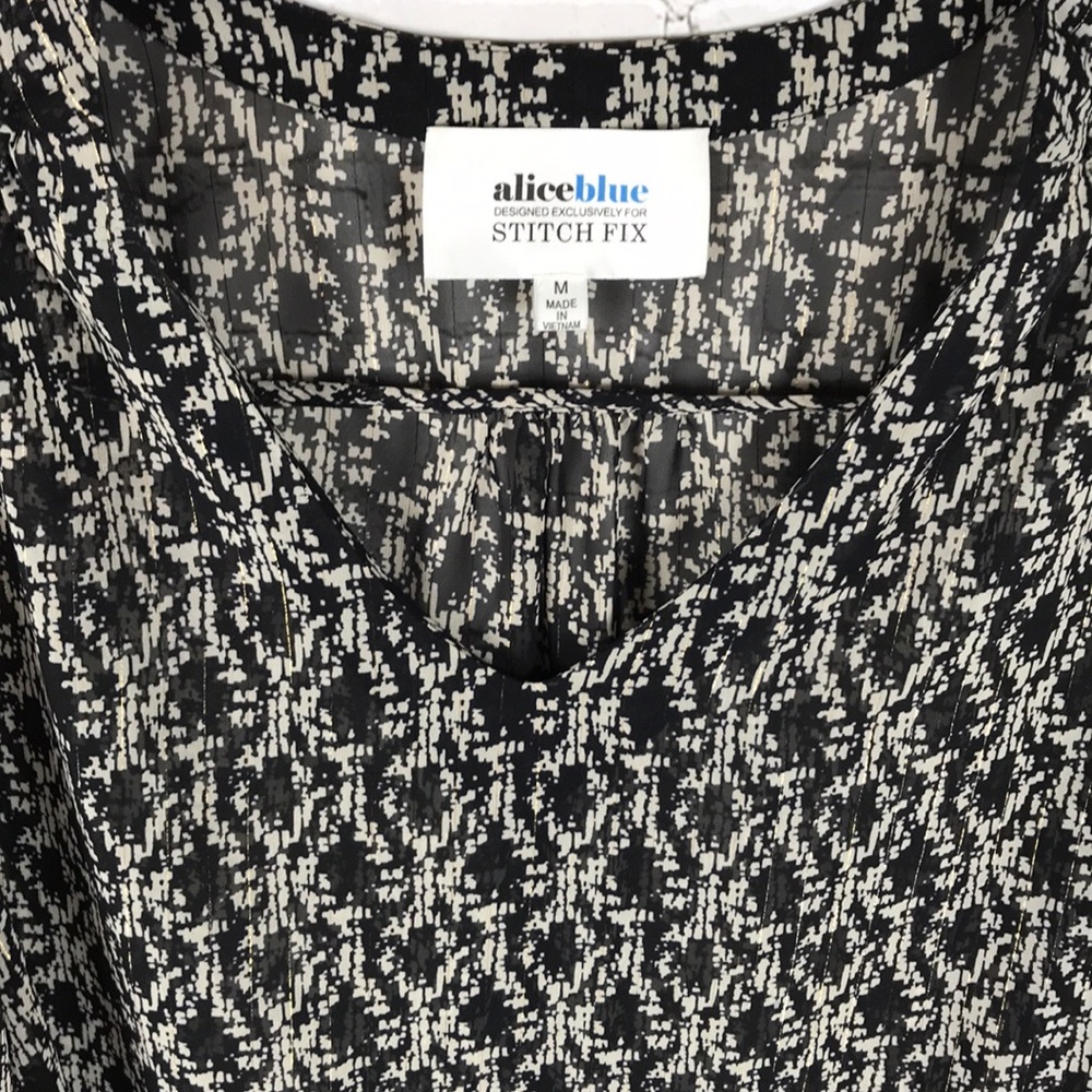 Alice Blue for Stitch Fix Sz M Blouse - Picture 2 of 6